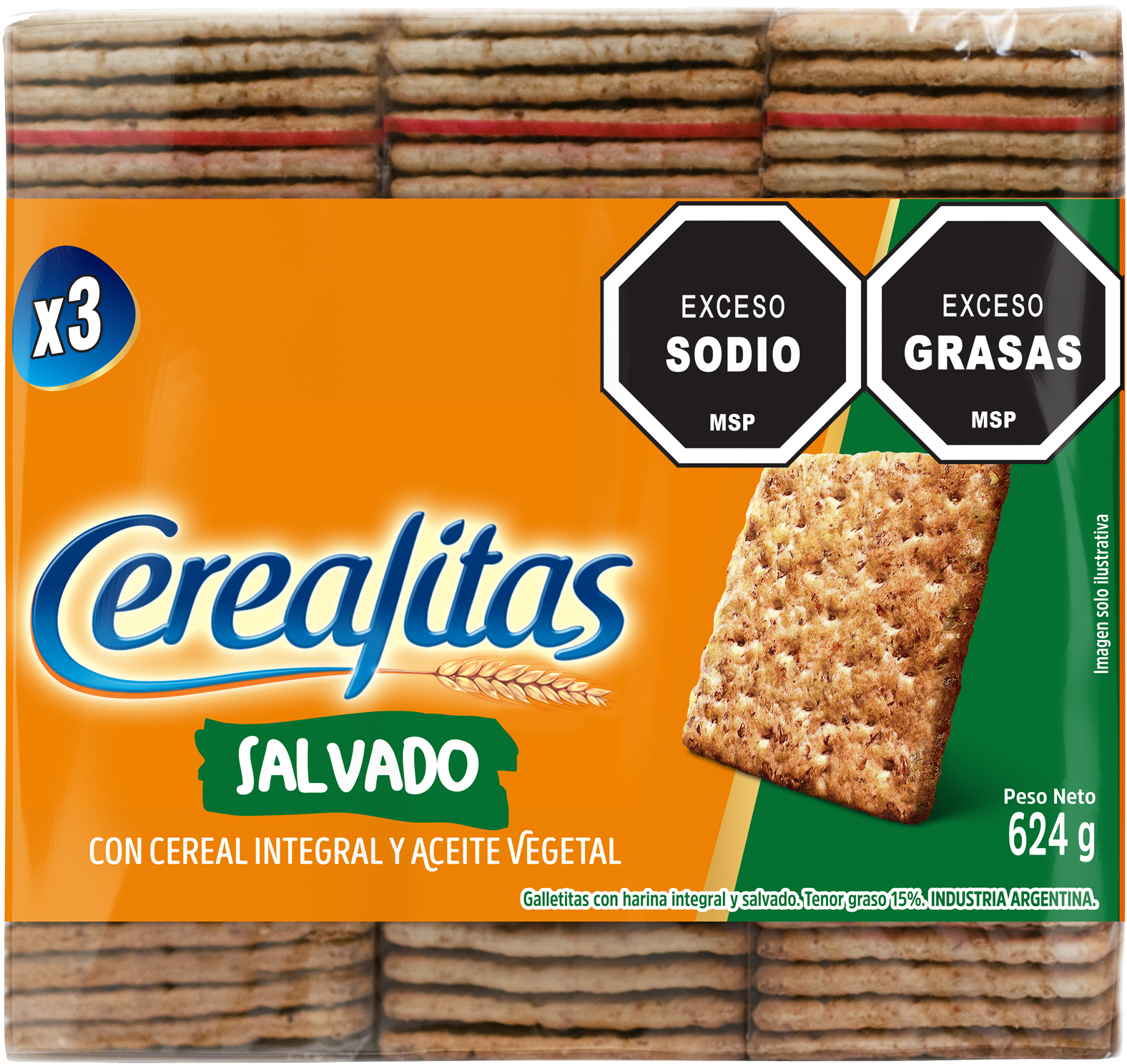 Cerealitas Salvado x3 - Nerilan Uruguay